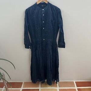 NWT Ralph Lauren Double RL Indigo Dress